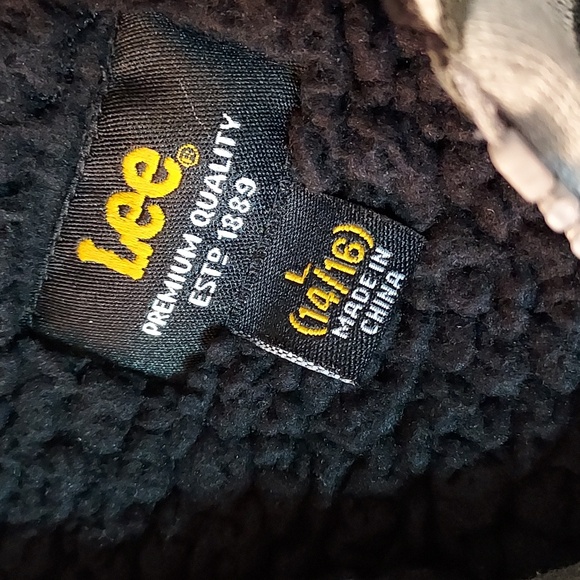 Boys Lee Sherpa Lined Hoody - Picture 7 of 9